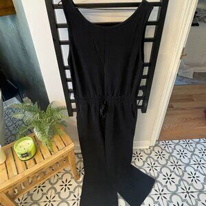 Smash + Tess Black Jumpsuit – Size M – Adjustable Waist, Flowy Fit